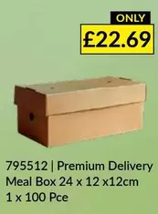 Premium - 795512  Delivery Meal Box 24 x 12 x12cm