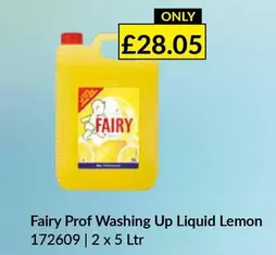 Fairy - Washing Up Liquid Lemon 172609