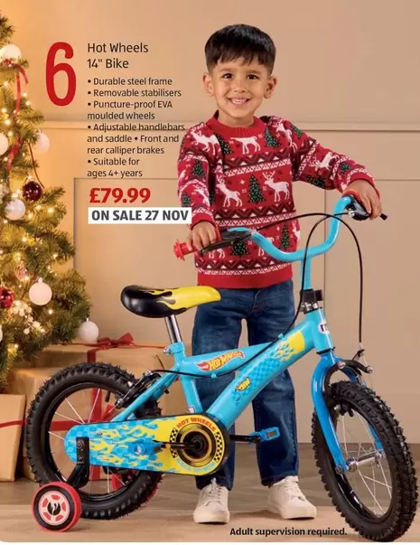 Hot Wheels - 14" Bike
