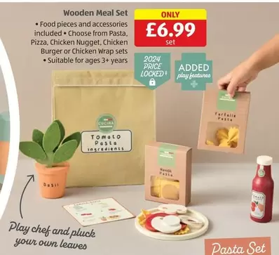 Chef - Wooden Meal Set