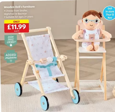 Wooden Doll's Furniture
