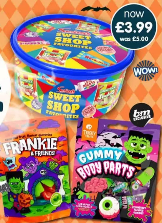 Sweet - SWEET SHOP FAVOURITES, FRANKIE & FRIENDS, GUMMY BODY PARTS