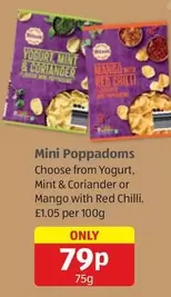 Mango - Mini Poppadoms