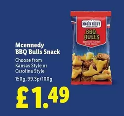 BBQ Bulls Snack