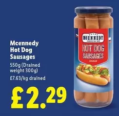 Hot Dog Sausages