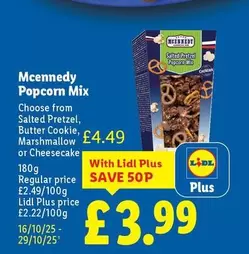 Lidl - Popcorn Mix