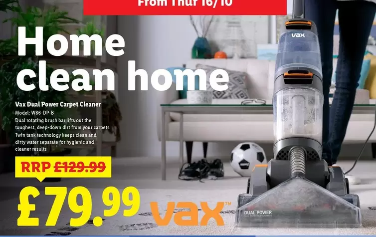 Vax - Dual Power Carpet Cleaner