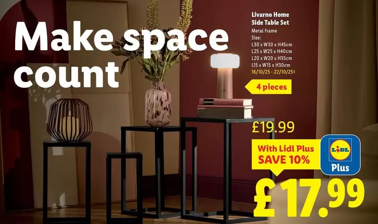 Livarno - Side Table Set