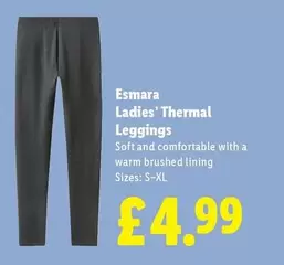 Esmara - Ladies' Thermal Leggings