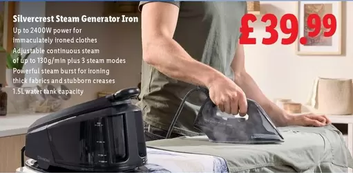 Silvercrest - Steam Generator Iron