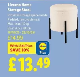 Livarno - Storage Stool