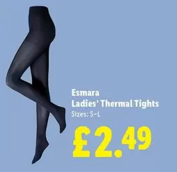 Esmara - Ladies' Thermal Tights