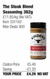 The Steak Blend Seasoning