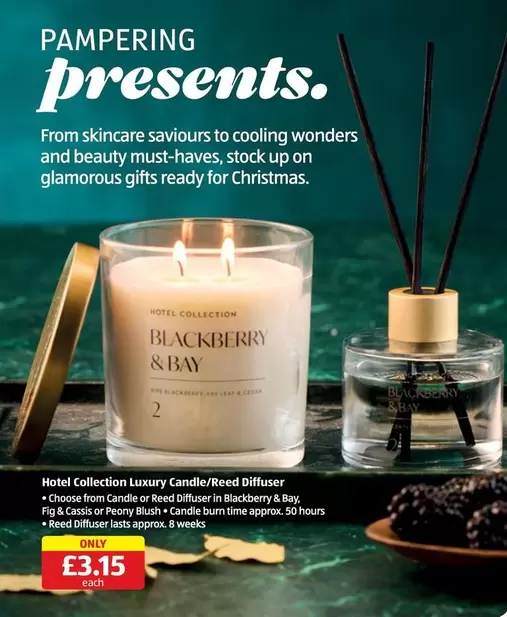BlackBerry - Luxury Candle/Reed Diffuser