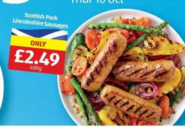 Scottish Pork Lincolnshire Sausages