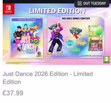Just Dance 2026 Edition - Limited Edition
