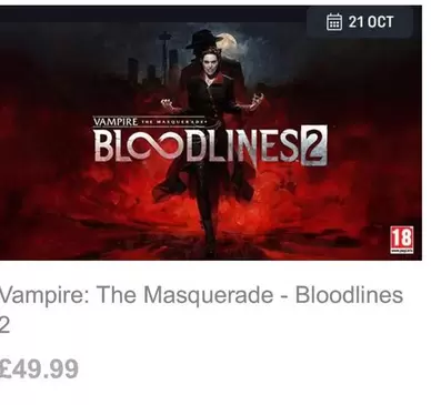 The Masquerade - Bloodlines 2