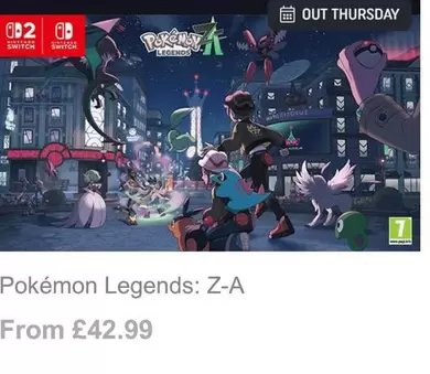 Pokemon - Pokémon Legends: Z-A