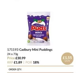 Cadbury - Mini Puddings