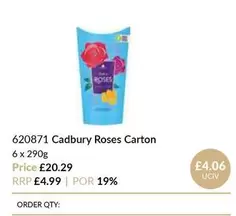 Cadbury - Roses Carton
