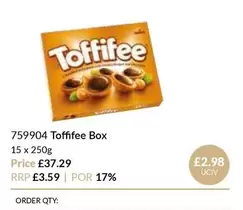 Toffifee Box