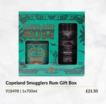 Smugglers Rum Gift Box