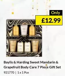 Baylis & Harding - Sweet Mandarin & Grapefruit Body Care 7 Piece Gift Set