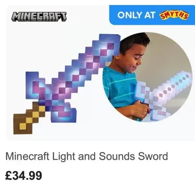 Minecraft - Light and Sounds Sword