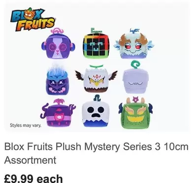 Plush Mystery Series 3 10cm Assortment