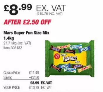 Mars - Super Fun Size Mix