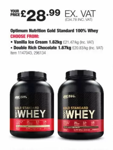 Gold Standard 100% Whey