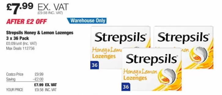 Honey & Lemon Lozenges