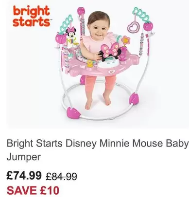 Disney -  Minnie Mouse Baby Jumper
