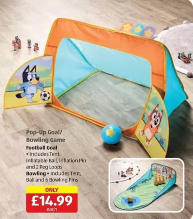 Pop-Up Goal/ Bowling Game
