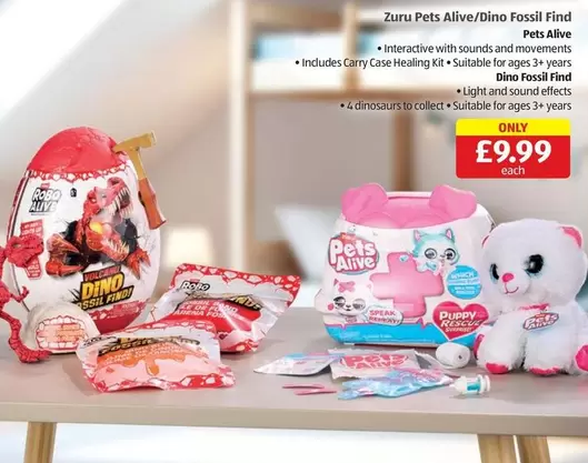 Fossil - Pets Alive/Dino  Find