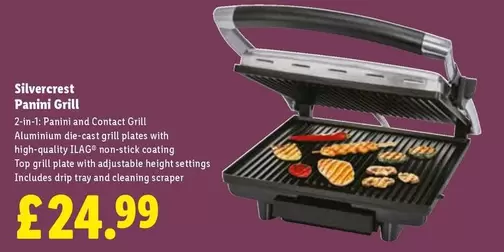 Silvercrest - Panini Grill