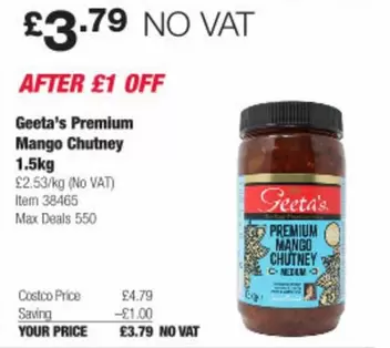 Premium - Mango Chutney