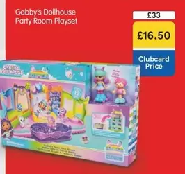 Dollhouse Party Room Playset