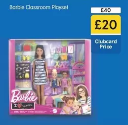Barbie - Classroom Playset