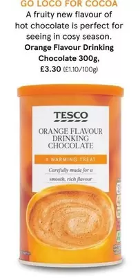 Orange Flavour Drinking Chocolate