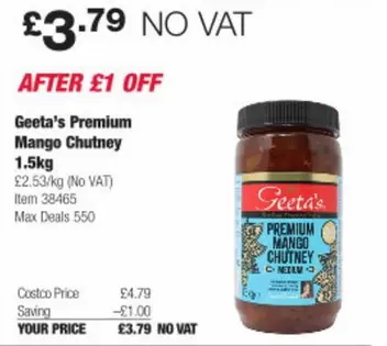 Premium - Mango Chutney