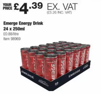 Emerge - Energy Drink