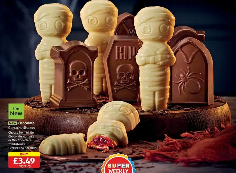 Chocolate Ganache Shapes