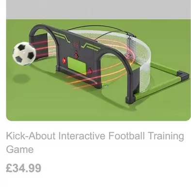 Kick-About Interactive Football Training Game