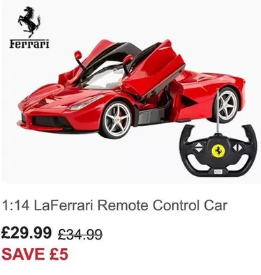 1:14 LaFerrari Remote Control Car