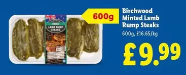 Minted Lamb Rump Steaks