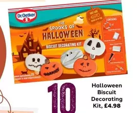 Halloween Biscuit Decorating Kit