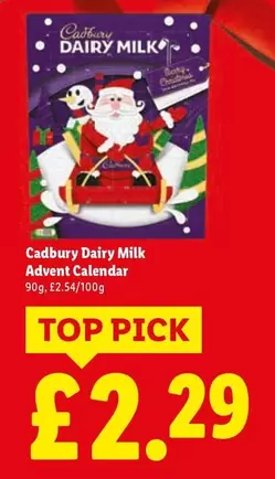 Cadbury - Dairy Milk Advent Calendar