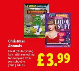 Taylor Swift - Christmas Annuals