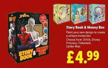 Disney - Story Book & Money Box